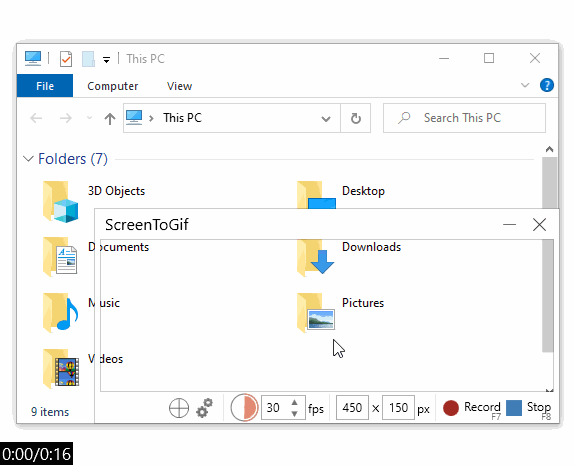 How to make a gif of your desktop on Windows 10 