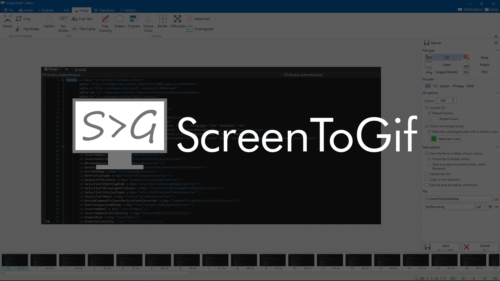 Gifster, create gif screen captures on Windows - gHacks Tech News